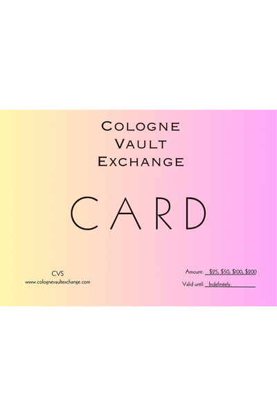 Digital Gift Card Cologne Vault Exchange